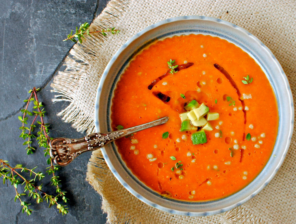intense roast tomato soup