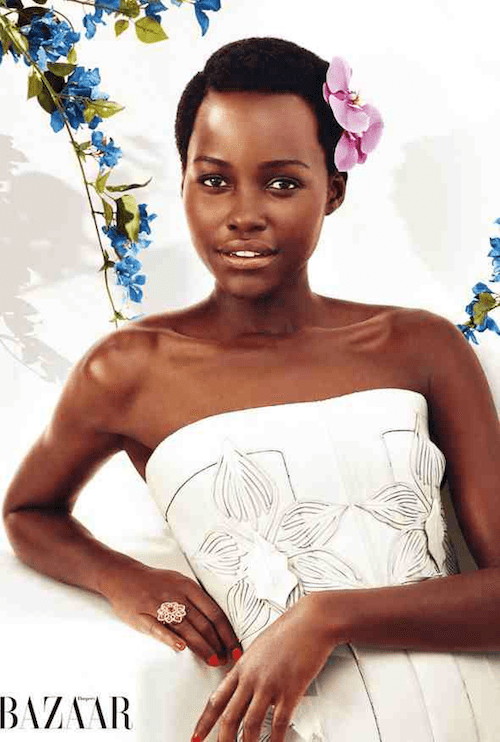 Lupita Nyongo´s  en la revista harper. Lo que nos perdimos&nbsp;.