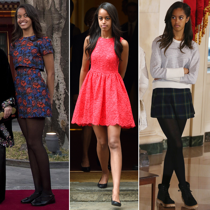 Los cambios  de estilo de Malia&nbsp;Obama