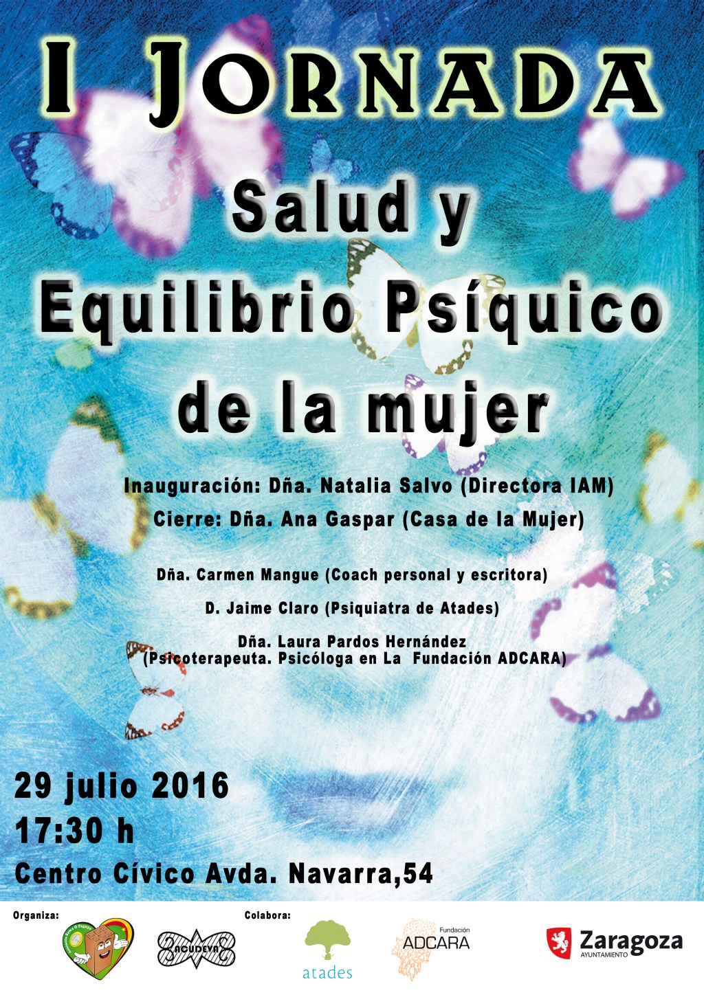 Primera jornada de la salud y equilibrio psico de la&nbsp;mujer.