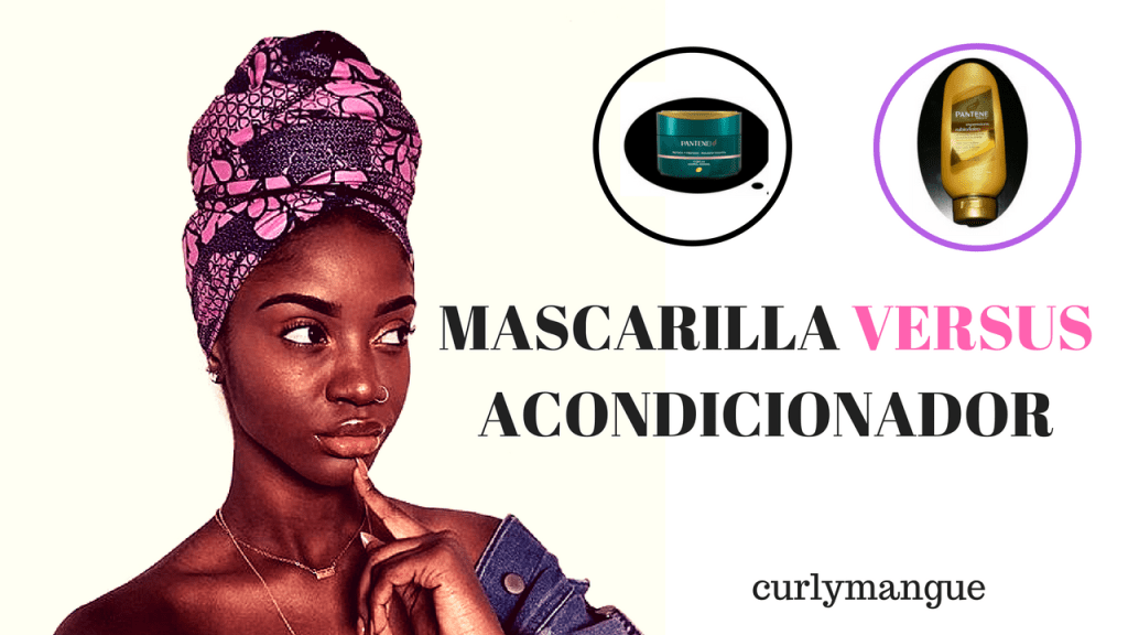 Mascarilla versus acondicionador