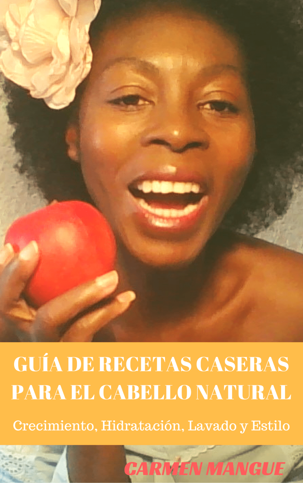 El libro:guia de recetas caseras para el pelo natural. Ya está a  la venta en&nbsp;amazon!