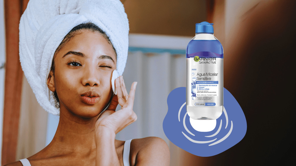 Hola, Curly. Hoy vengo hablar del agua micelar para pieles sensibles de Garnir. Supongo que a estas alturas ya sabes que soy una fan de esta marca en cuanto a limpiadores faciales se trata. Y  puedo decirte que he probado muchos y de todo los precios. Porque como tengo la piel mixta, a menudo me cuesta encontrar productos  que se adapten ami tipo de piel. A veces, aunque pongan  en la etiqueta del producto, que es para piel mixta. A mí me la engrasa o reseca.  Razón por la que siembre estoy buscando  productos para mi rostro, que no me den sorpresas. 