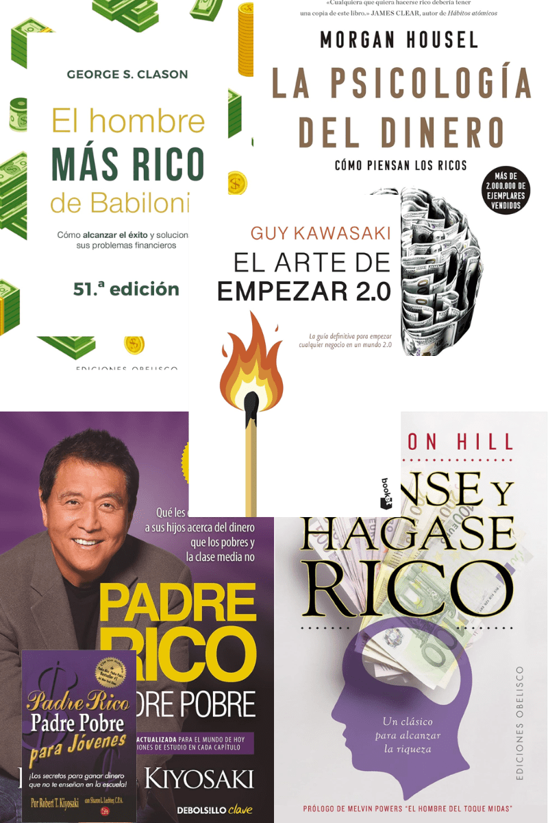 6 libros para leer, si quieres emprender o  aprender sobre el funcionamiento del&nbsp;dinero