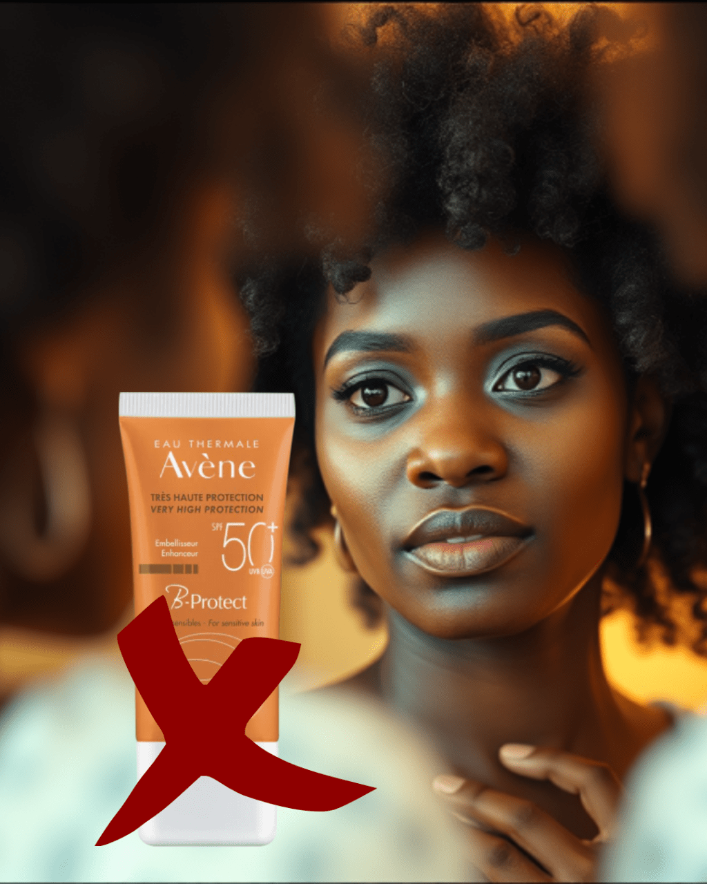 Mi decepción con el protector solar Avène SPF 50 micropigmento: razones, por las que no es  adecuado para pieles&nbsp;negras