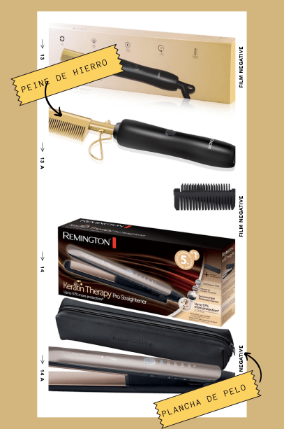 Diferencias entre un peine de hierro caliente y  una plancha de pelo. Y como&nbsp;usarlos.