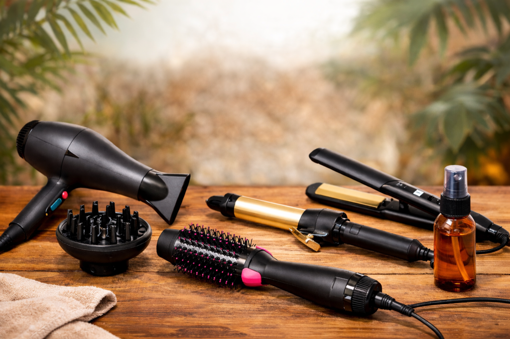 ¿Es necesario usar protector térmico en el cabello afro? La respuesta corta: sí (Y también es una forma de cuidar tu&nbsp;dinero)